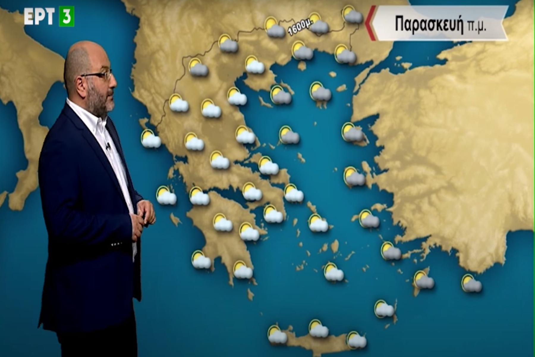Πρόγνωση καιρού: Πρώτα χιόνια την Παρασκευή – Τι προβλέπει ο Σάκης Αρναούτογλου