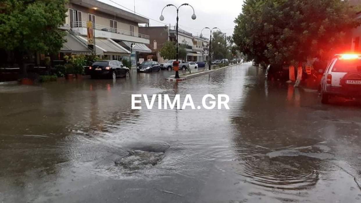 Κακοκαιρία Κίρκη: «Χτύπησε» και την Εύβοια