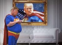 Τραμπ σούπερμαν: Μπλούζα με τον υπερήρωα ήθελε να φορέσει όταν βγήκε από το νοσοκομείο