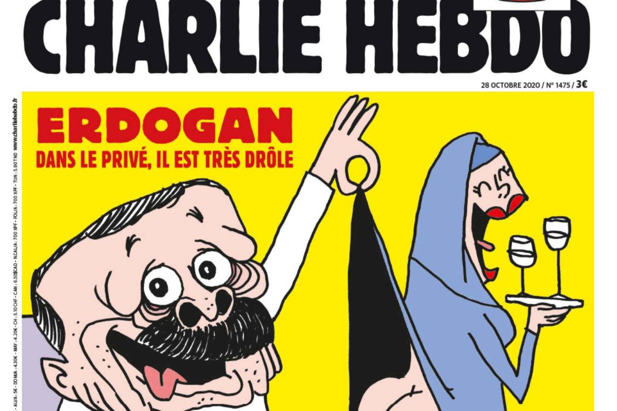Charlie Hebdo Ερντογάν: To πρωτοσέλιδο που «ξεγυμνώνει» τον πρόεδρο της Τουρκίας