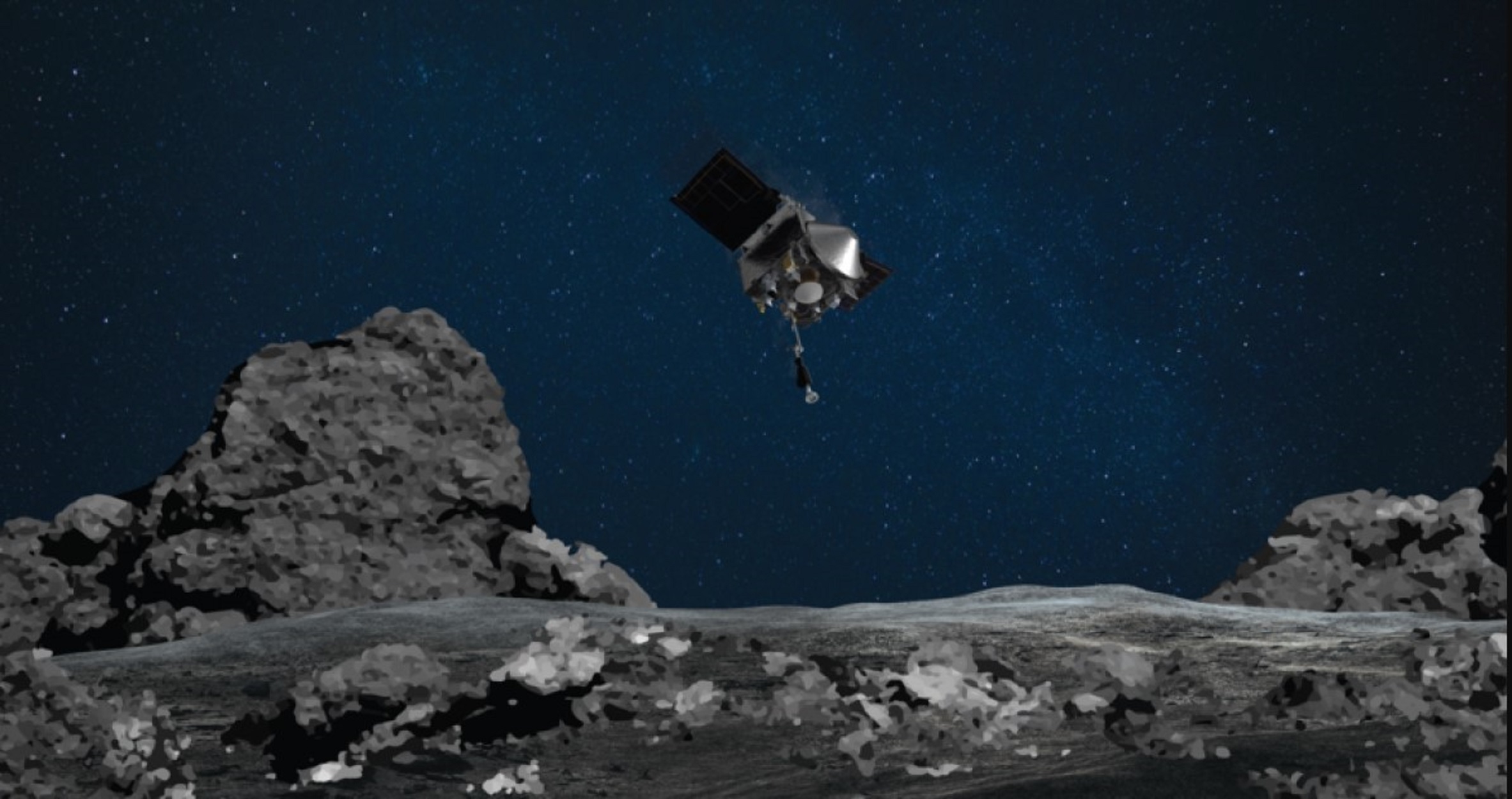 Το σκάφος OSIRIS-REx της NASA κατάφερε για πρώτη φορά να αγγίξει αστεροειδή