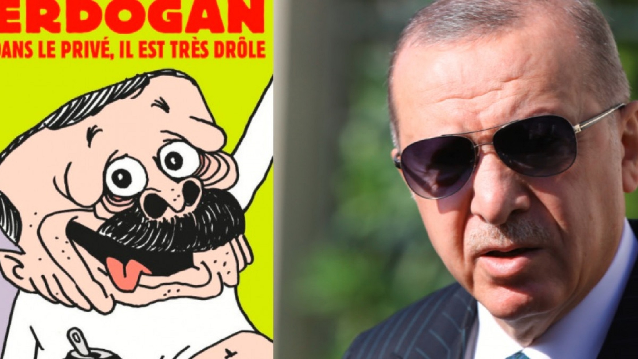 Charlie Hebdo Ερντογάν: Έξαλλή η Άγκυρα για το πρωτοσέλιδο