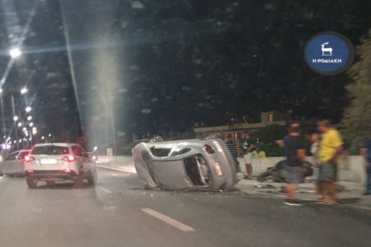 Νεκρός 43χρονος στη Ρόδο που πήγε να βοηθήσει σε τροχαίο και παρασύρθηκε από αυτοκίνητο