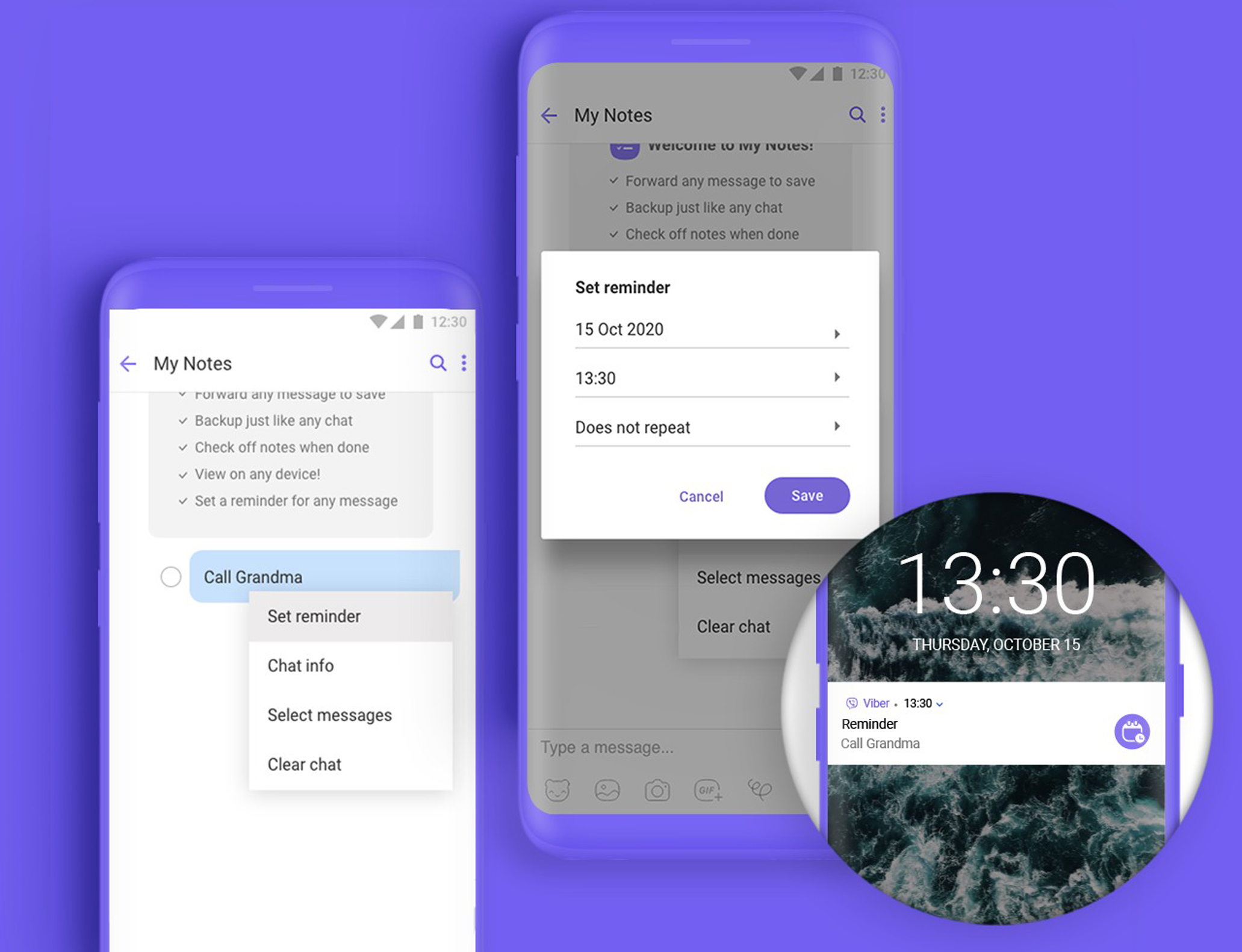 Viber: Νέο εργαλείο για την προσθήκη υπενθυμίσεων στις σημειώσεις