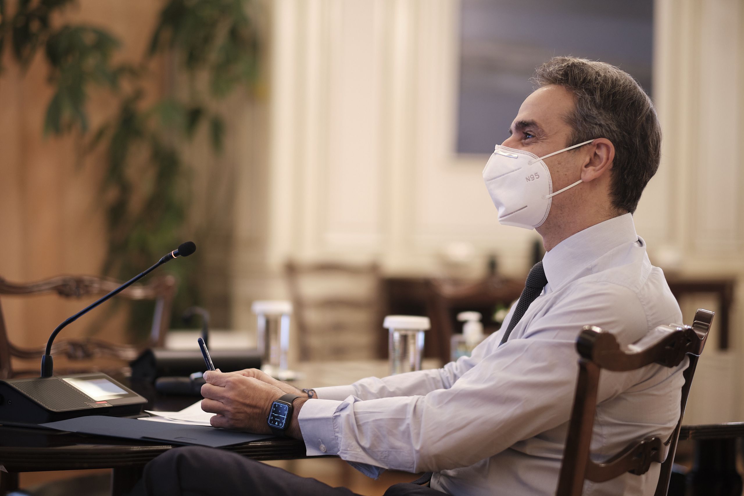 Μητσοτάκης σε μαθητή Δημοτικού Χανίων: «Έτσι περνάω την ημέρα μου στο lockdown»