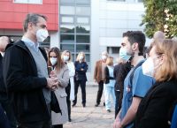 Κυριάκος Μητσοτάκης Ιπποκράτειο: Συναντήθηκε με την διοίκηση και με μέλη του προσωπικού Κυριάκος Μητσοτάκης Ιπποκράτειο: Συναντήθηκε με την διοίκηση και με μέλη του προσωπικού