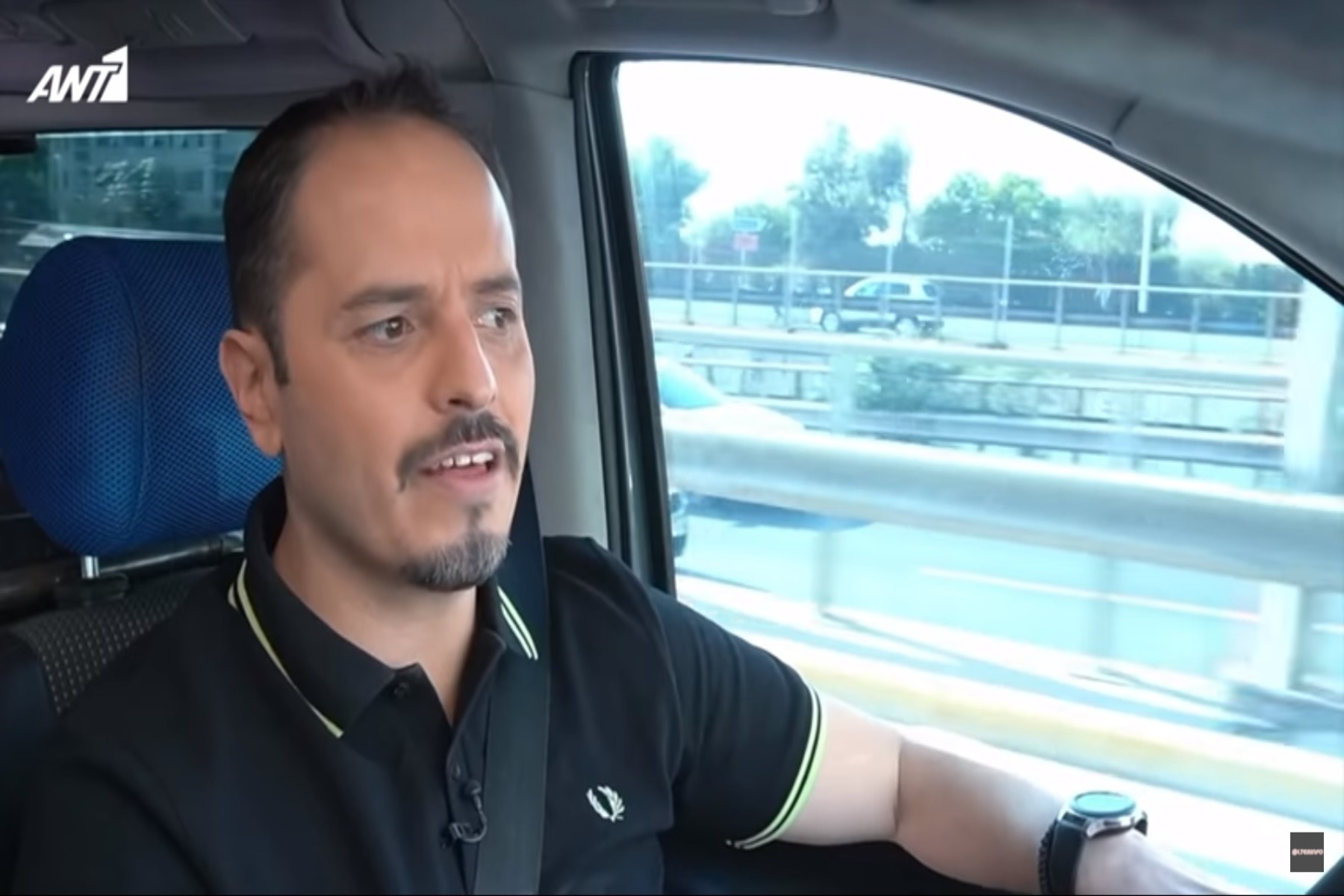 Ο Τσουβέλας πήρε τυχαία κούρσα τον Κυριάκο Μητσοτάκη