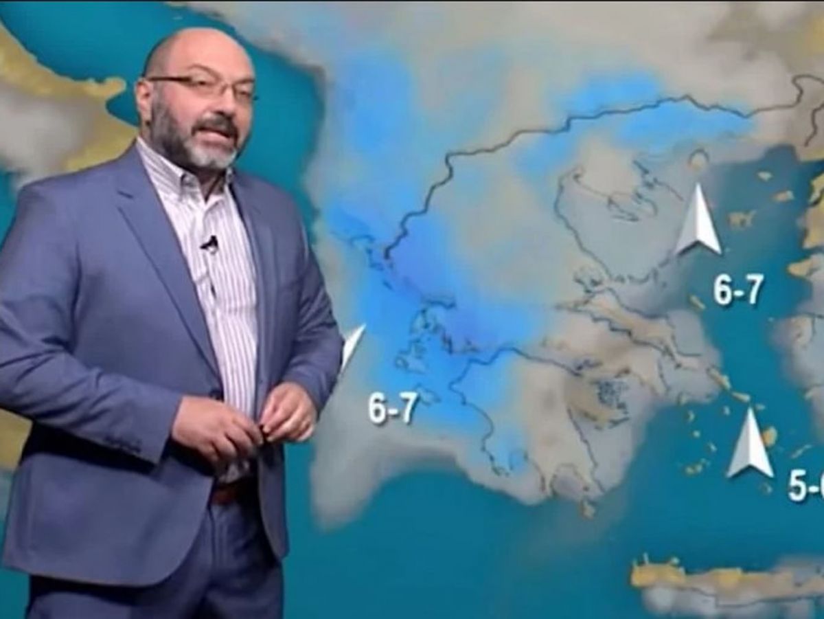 Πρόγνωση καιρού – Χιόνια το Σαββατοκύριακο σε πολλές περιοχές – Τι προβλέπει ο Σάκης Αρναούτογλου