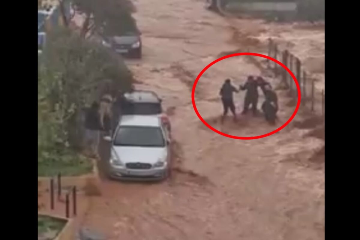 Video που κόβει την ανάσα από την κακοκαιρία στην Κρήτη