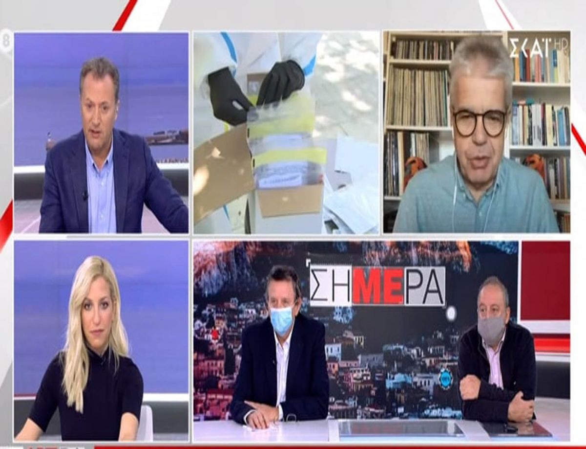 Χαράλαμπος Γώγος κορωνοϊός: Πιο μεταδοτικός ο ιός – Δεν αποκλείεται παράταση του lockdown