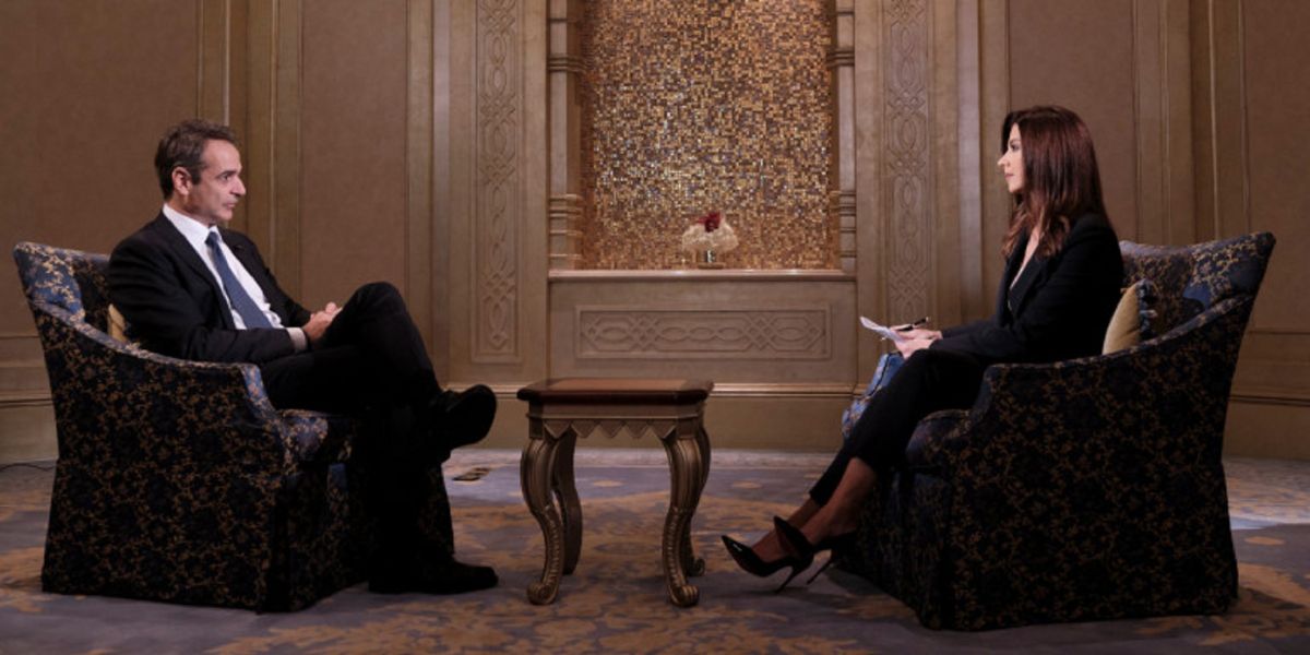 Μητσοτάκης στο Sky News Arabia: Η Ελλάδα ποτέ δεν είχε επιθετική συμπεριφορά απέναντι στην Τουρκία