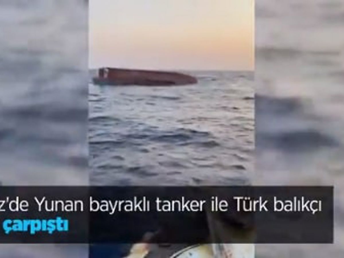 Σύγκρουση τάνκερ με ψαροκάικο: Αναποδογύρισε το τουρκικό αλιευτικό – Υπάρχουν νεκροί [vid]