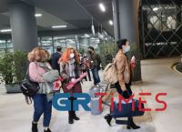 Νοσηλεύτριες Κρήτη: Έφτασαν στη Θεσσαλονίκη οι μαχήτριες του ΕΣΥ Νοσηλεύτριες Κρήτη: Έφτασαν στη Θεσσαλονίκη οι μαχήτριες του ΕΣΥ
