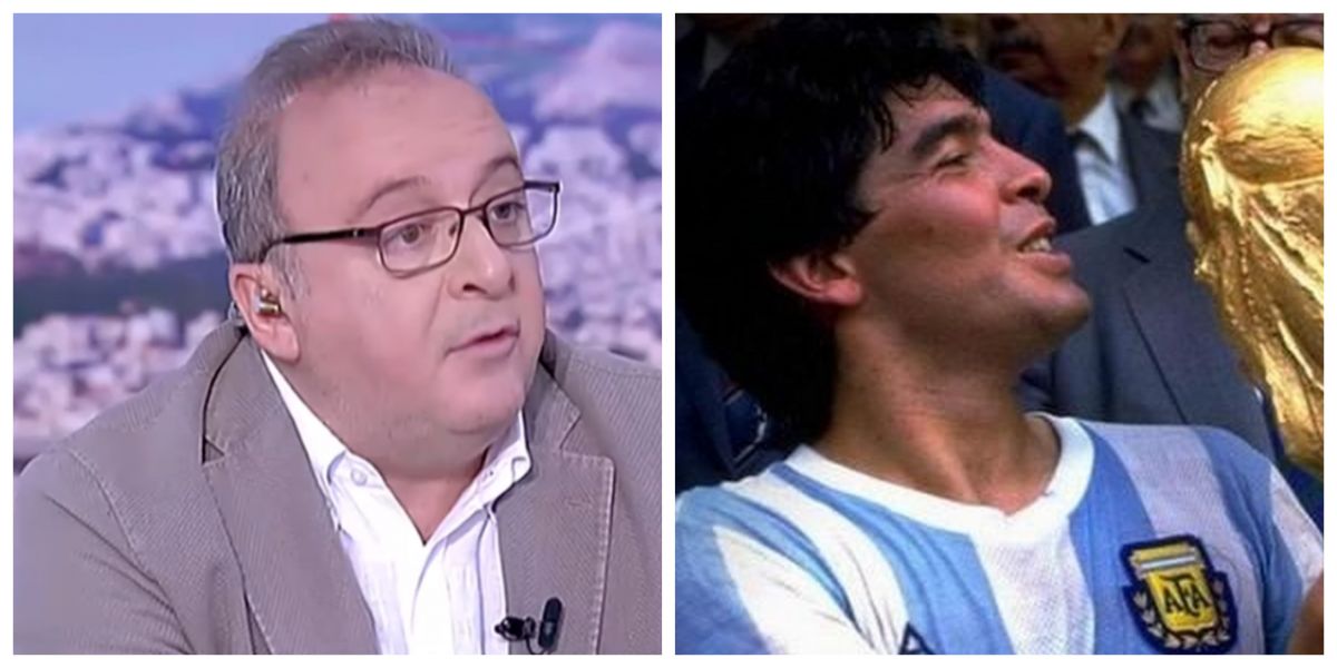 Το απίστευτο σχόλιο του Δημήτρη Καμπουράκη για τον Μαραντόνα – Γελοία προσωπικότητά