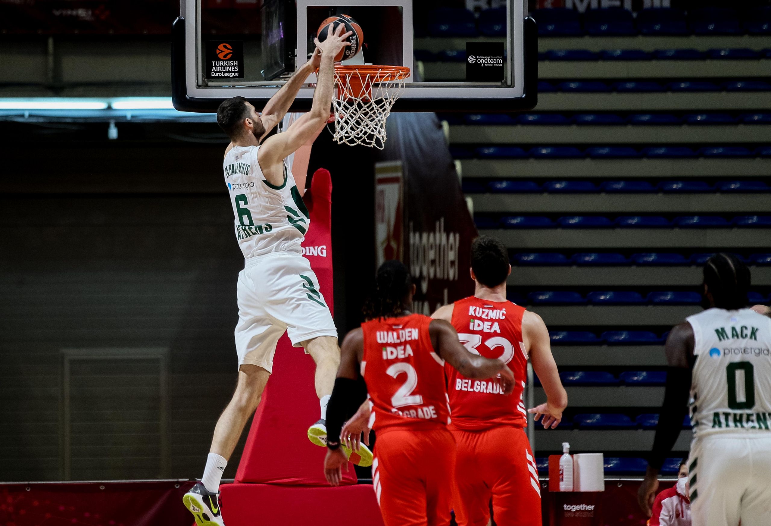 Ερυθρός Αστέρας – Παναθηναϊκός: 74-71
