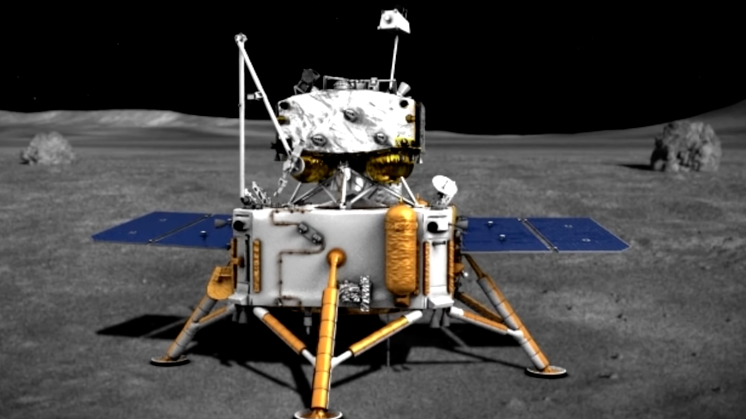 Chang’e 5: Ιστορική στιγμή – Επέστρεψε στη Γη το κινέζικο διαστημικό σκάφος με δείγματα εδάφους από τη Σελήνη