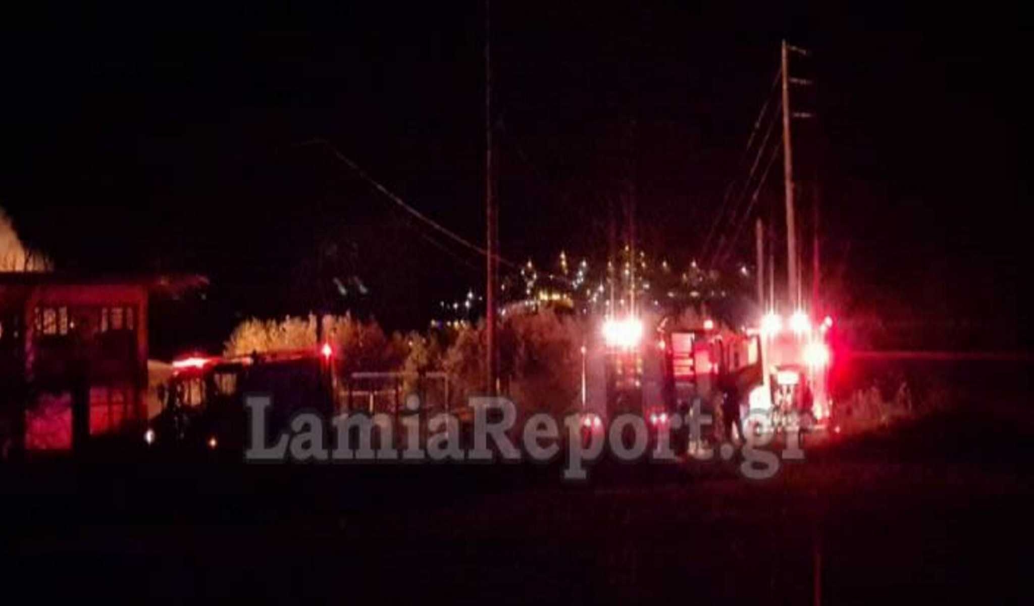 Λαμία φωτιά: Δύο τραυματίες από έκρηξη λόγω πυρκαγιάς – Εκκενώνεται η περιοχή