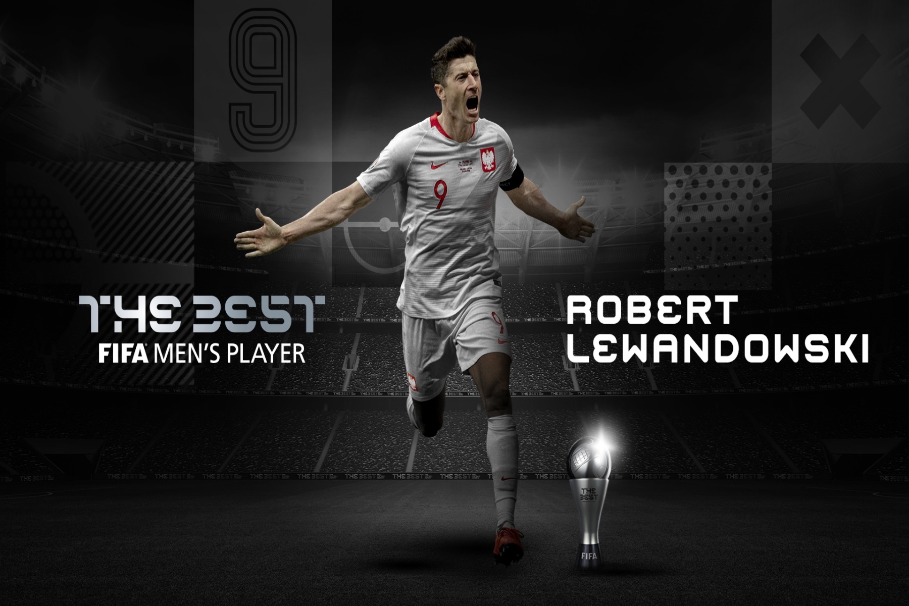 FIFA Awards: Καλύτερος ποδοσφαιριστής της χρονιάς ο Ρόμπερτ Λεβαντόβσκι – Υπερκέρασε Ρονάλντο και Μέσι