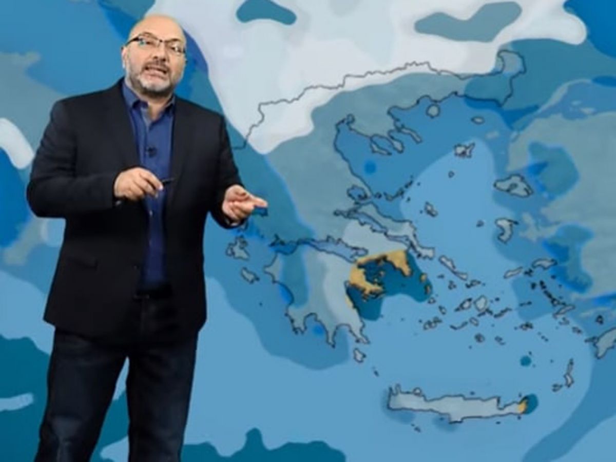 Σάκης Αρναούτογλου καιρός: Έρχεται κακοκαιρία τις επόμενες μέρες