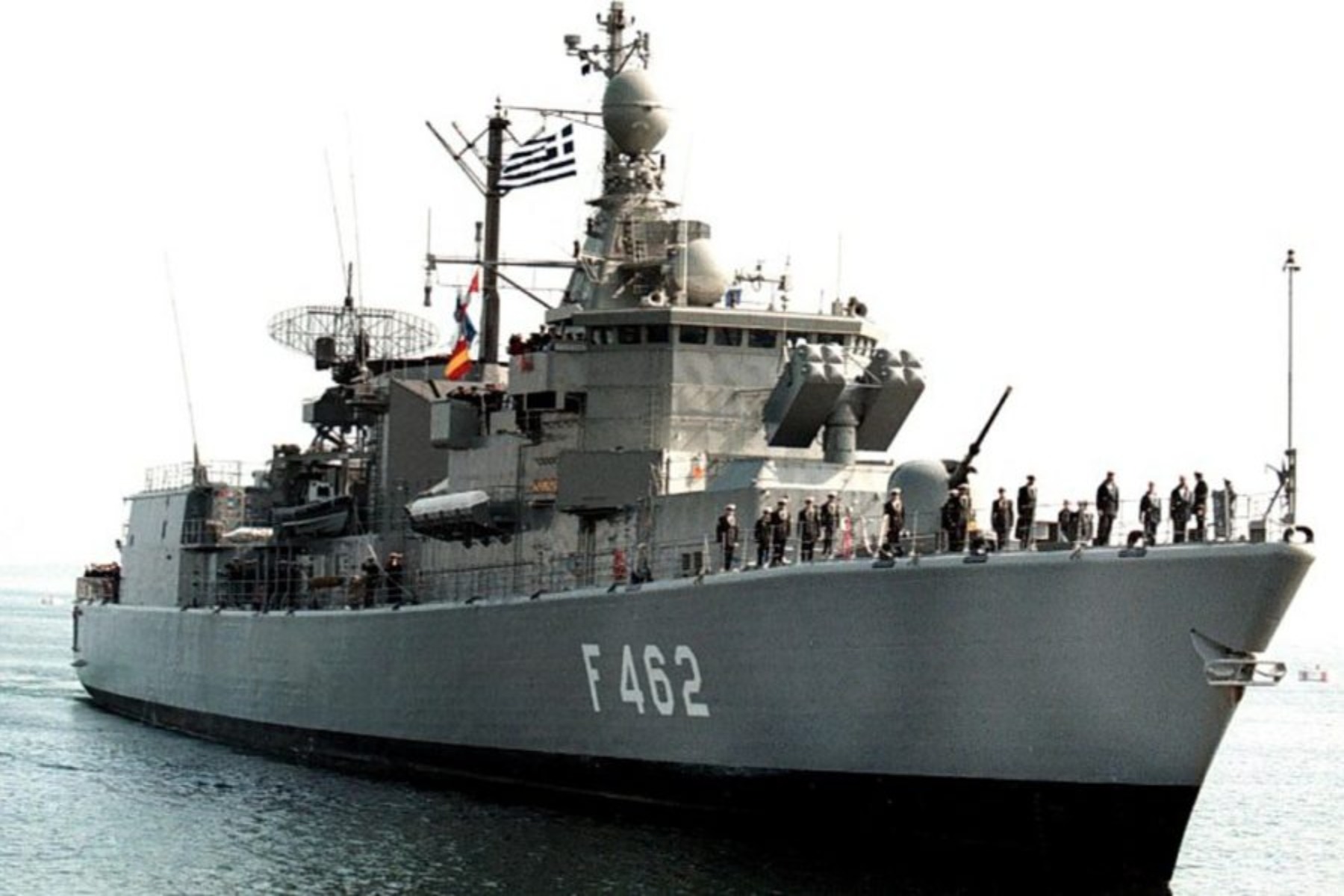 Φρεγάτα Κουντουριώτης κορωνοϊός: Σε καραντίνα το πολεμικό πλοίο μετά από τον εντοπισμό 10 κρουσμάτων
