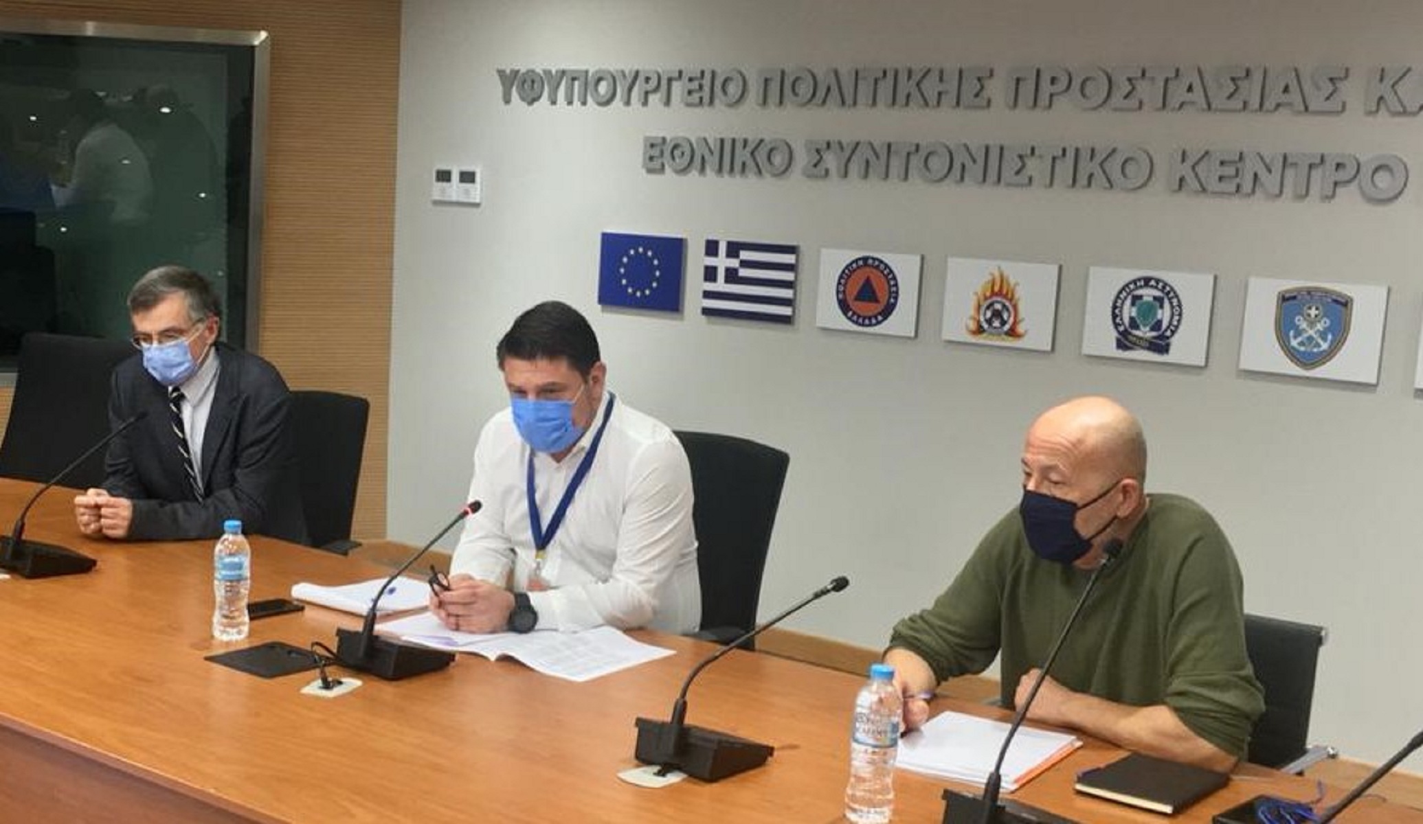 Στο επίκεντρο η επιδημιολογική κατάσταση στη Βόρεια Ελλάδα – Τηλεδιάσκεψη στην Πολιτική Προστασία