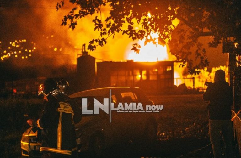 Φωτιά Λαμία: Υπό έλεγχο η πυρκαγιά – Τρεις οι τραυματίες