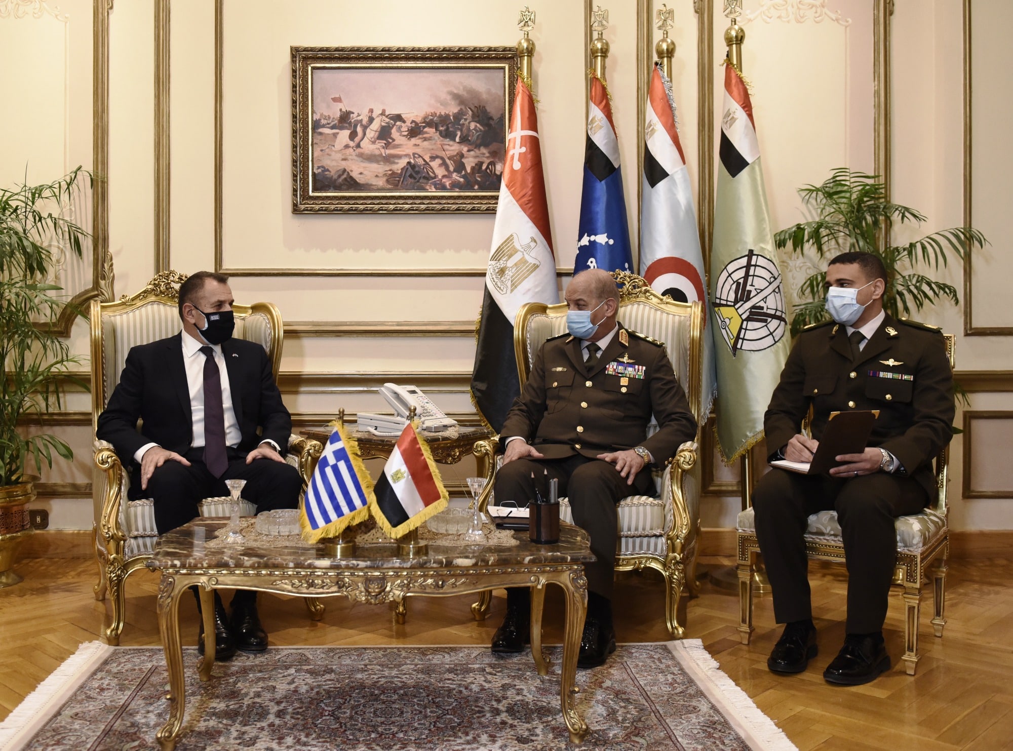 Επίσκεψη Παναγιωτόπουλου στην Αίγυπτο: Εξετάσαμε τρόπους αντιμετώπισης των απειλών της Τουρκίας