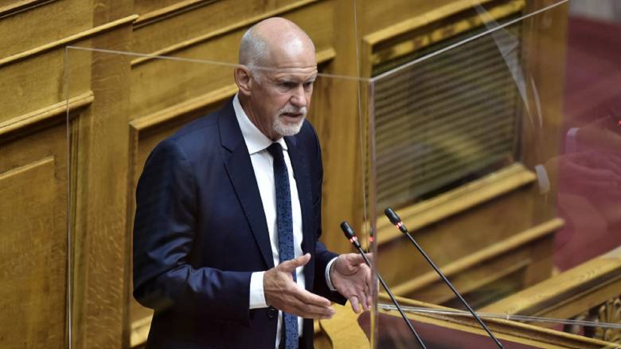 Γιώργος Παπανδρέου: Υπέρ της πρότασης Μπάιντεν για τις πατέντες των εμβολίων