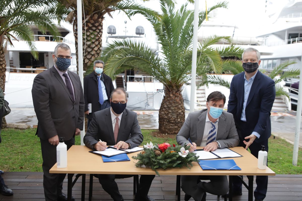 Υπεγράφη το πρωτόκολλο παράδοσης-παραλαβής της Μαρίνας Αλίμου μεταξύ της ΕΤΑΔ και του νέου παραχωρησιούχου