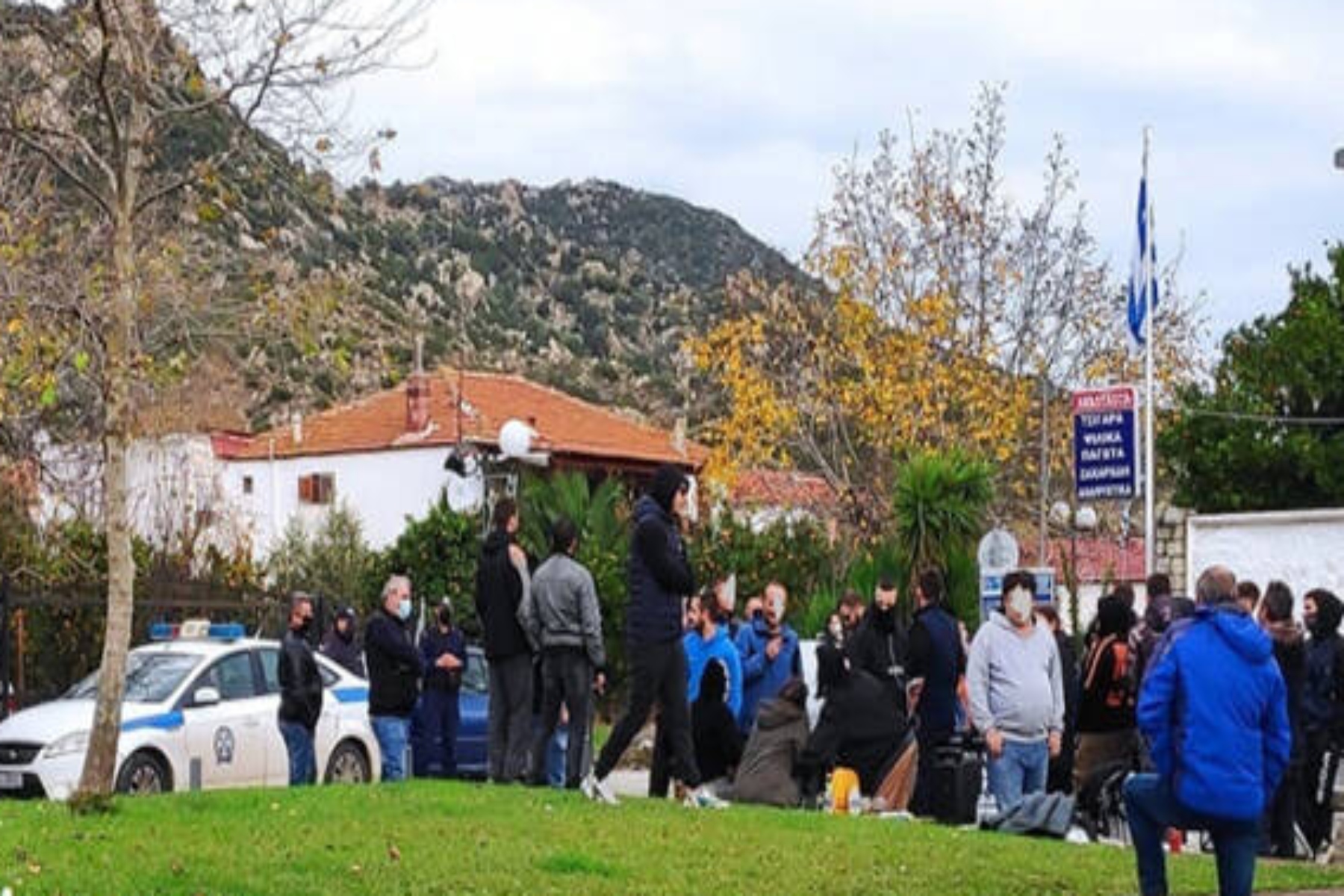 Επεισόδια και ξύλο στη Χαλκιδική από τους αρνητές του κορωνοϊού