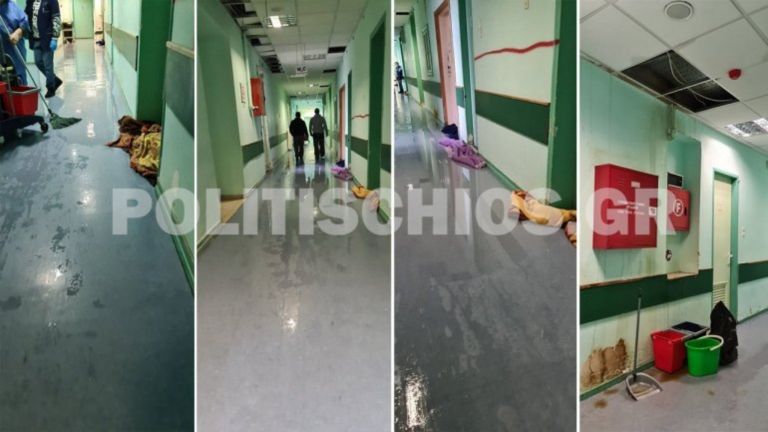 Νοσοκομείο Χίου: Πλημμύρισαν θάλαμοι και χειρουργεία από την έντονη βροχόπτωση