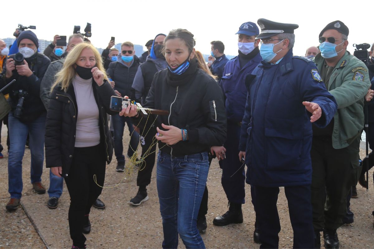 Θεοφάνια: Επεισόδια στη Θεσσαλονίκη