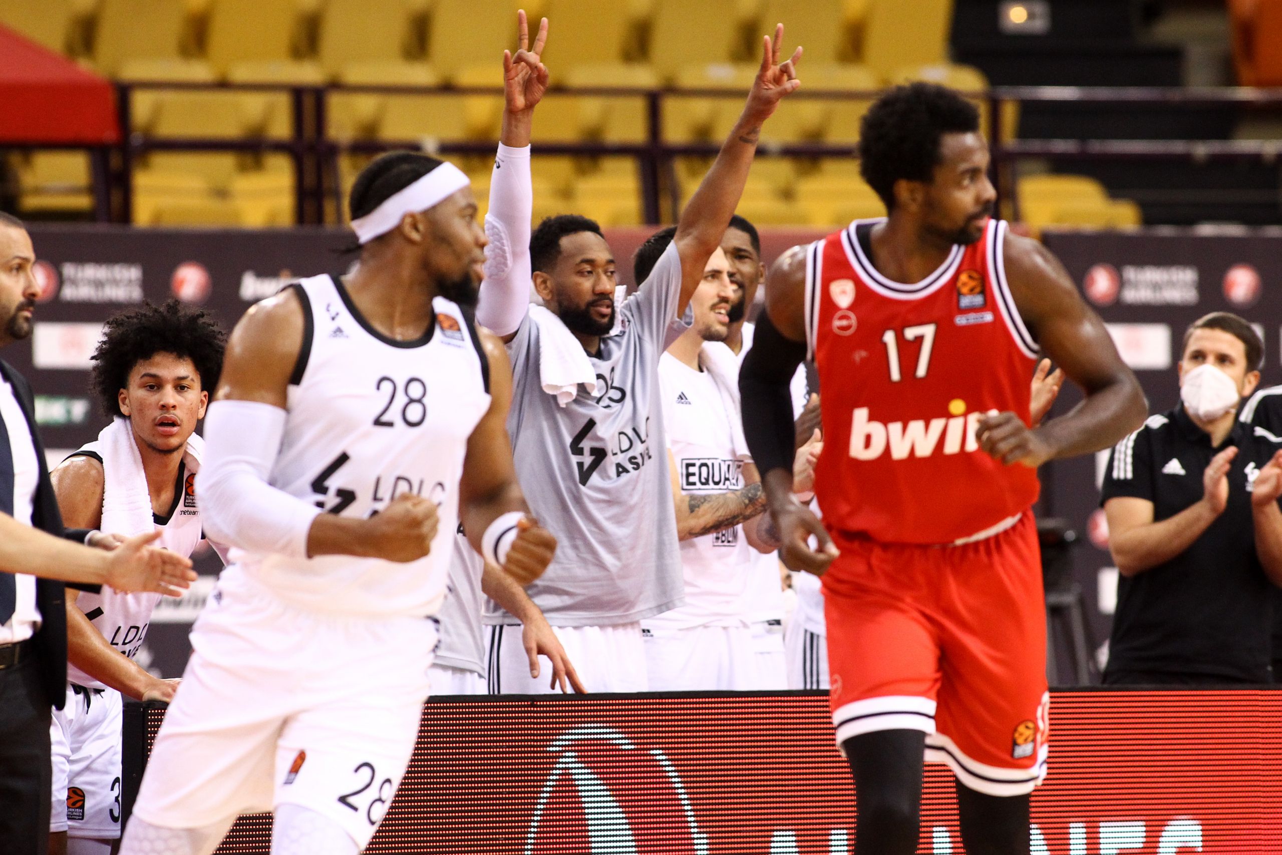 Ολυμπιακός – Βιλερμπάν: 63-69