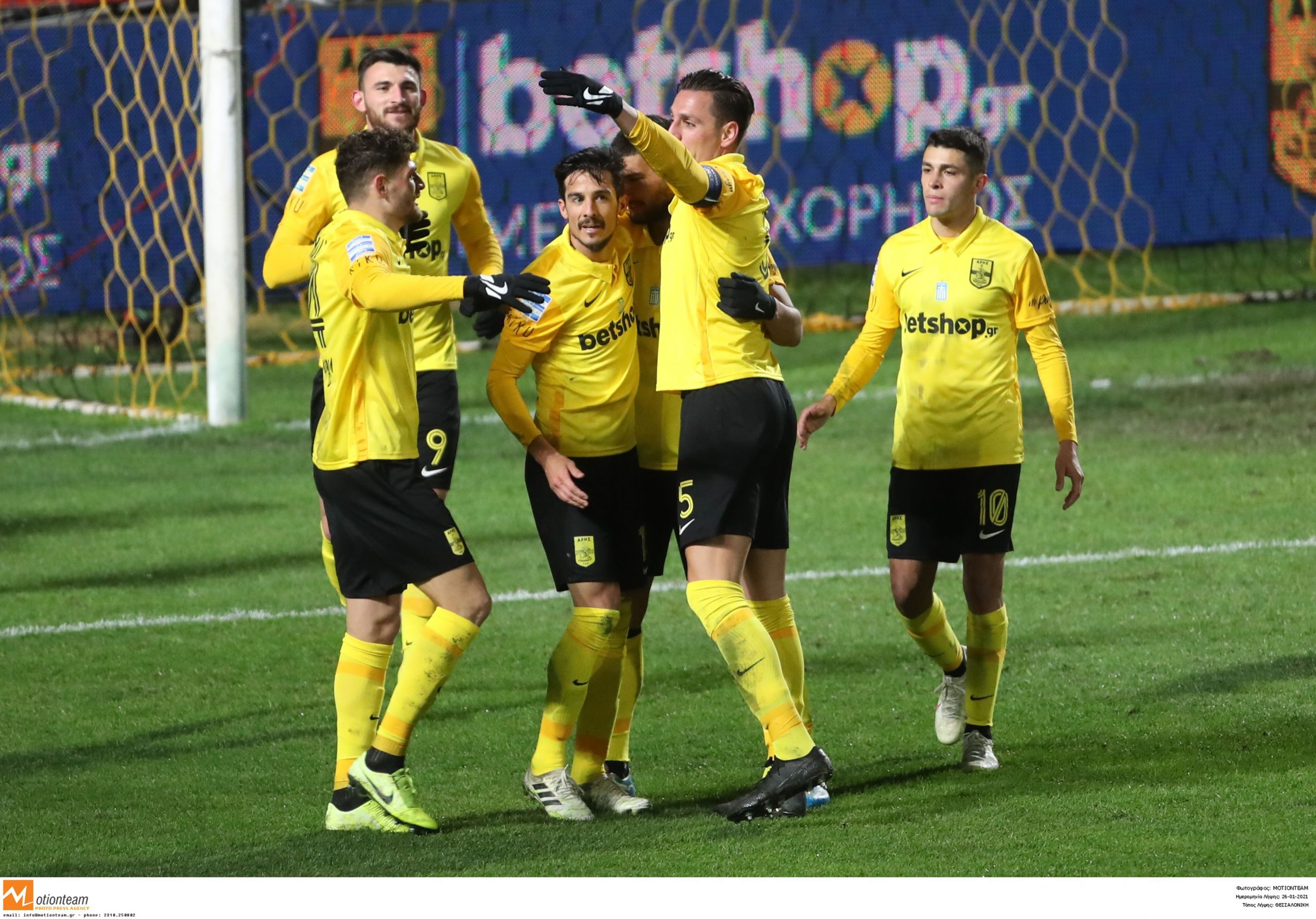 Άρης – ΑΕΛ: 1-0