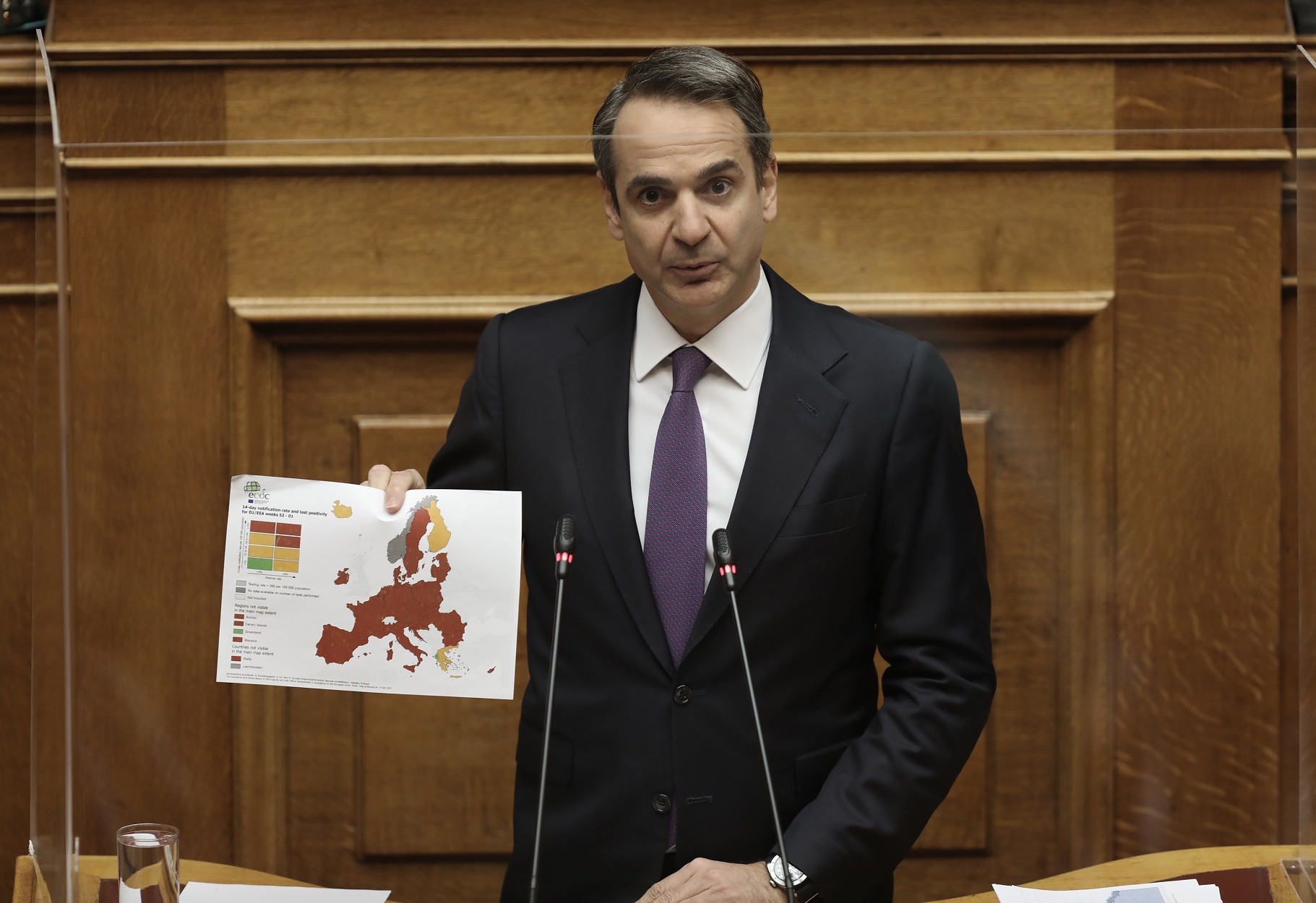Κυριάκος Μητσοτάκης: Έχουμε την πολυτέλεια να συζητάμε για χαλάρωση των περιοριστικών μέτρων