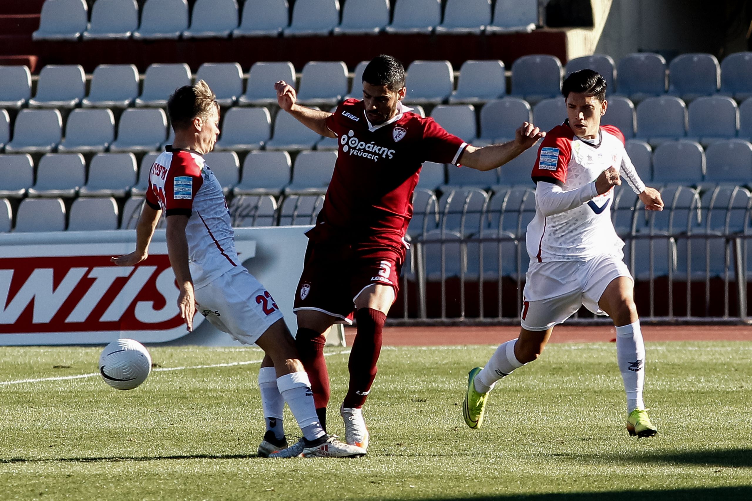 Λάρισα Βόλος: 0-0