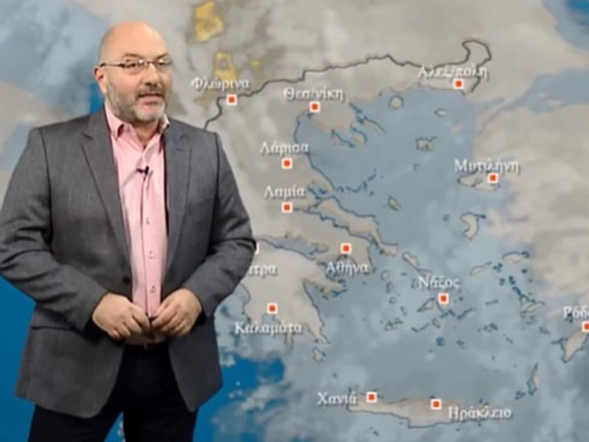 Σάκης Αρναούτογλου καιρός: Έρχεται σφοδρή κακοκαιρία τις επόμενες ημέρες