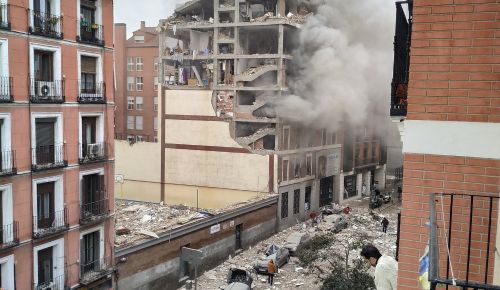Ισχυρή έκρηξη στο κέντρο της Μαδρίτης
