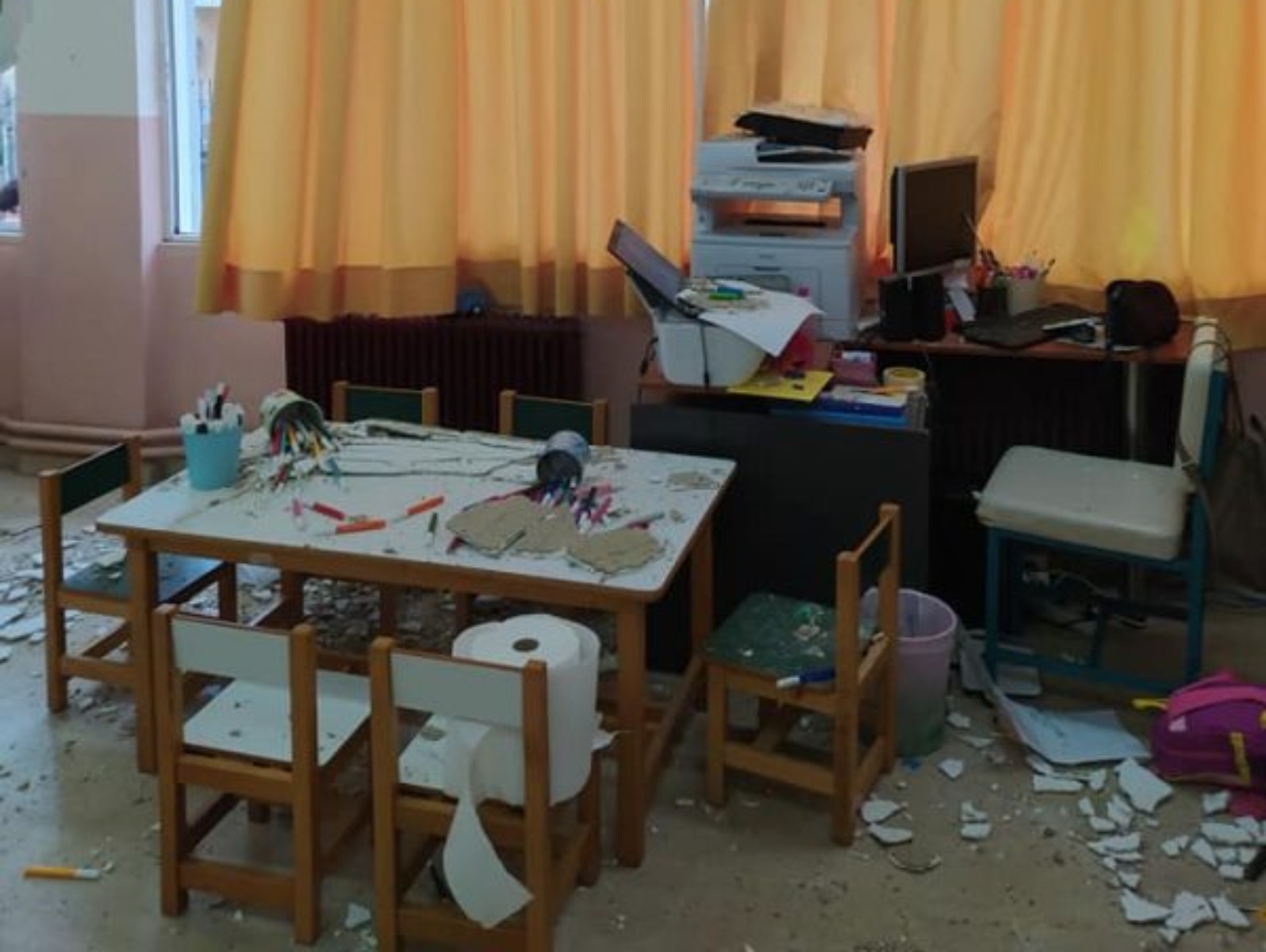Κέρκυρα: Έπεσαν οι σοβάδες σε νηπειαγωγείο την ώρα του διαλείμματος
