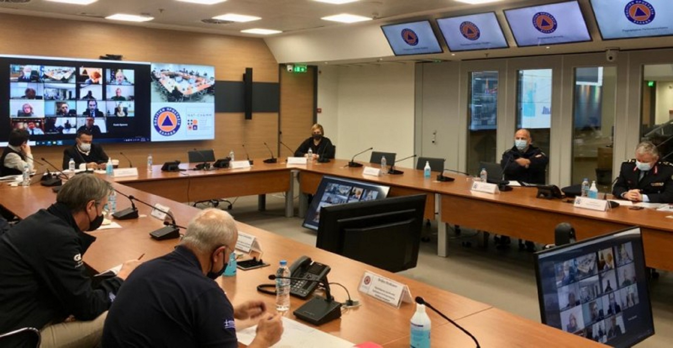Κακοκαιρία «Λέανδρος»: Σε ετοιμότητα η Πολιτική Προστασία – Έκκληση να αποφεύγονται οι άσκοπες μετακινήσεις