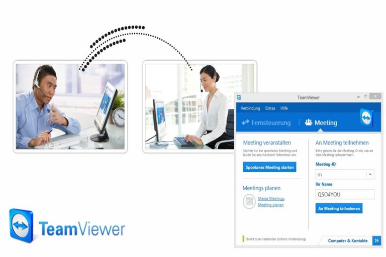 teamviewer meeting online