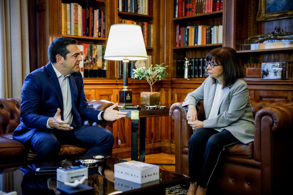 Τσίπρας Σακελλαροπούλου: Σήμερα η συνάντηση με την Πρόεδρο της Δημοκρατίας