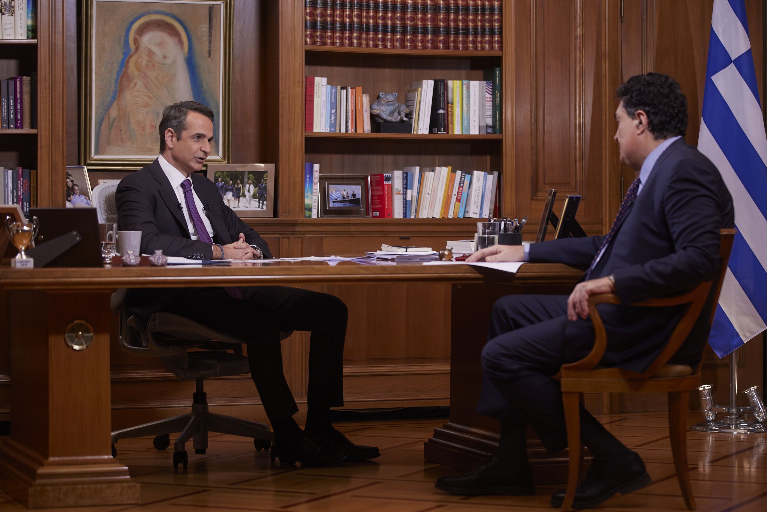 Μητσοτάκης συνέντευξη: Φτάσαμε ή όχι κοντά σε ένα πολεμικό επεισόδιο με την Τουρκία – Τι είπε ο πρωθυπουργός