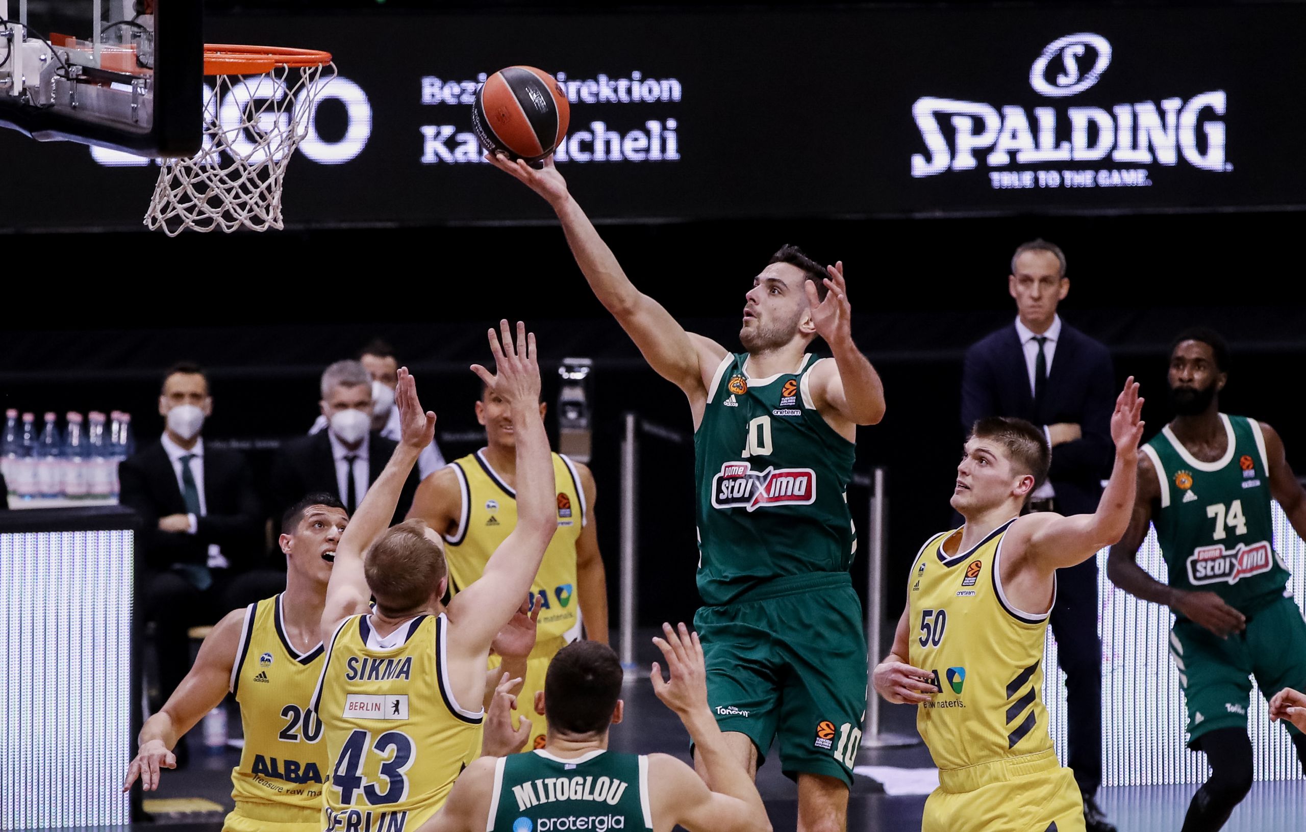 Άλμπα Βερολίνου – Παναθηναϊκός: 74-65
