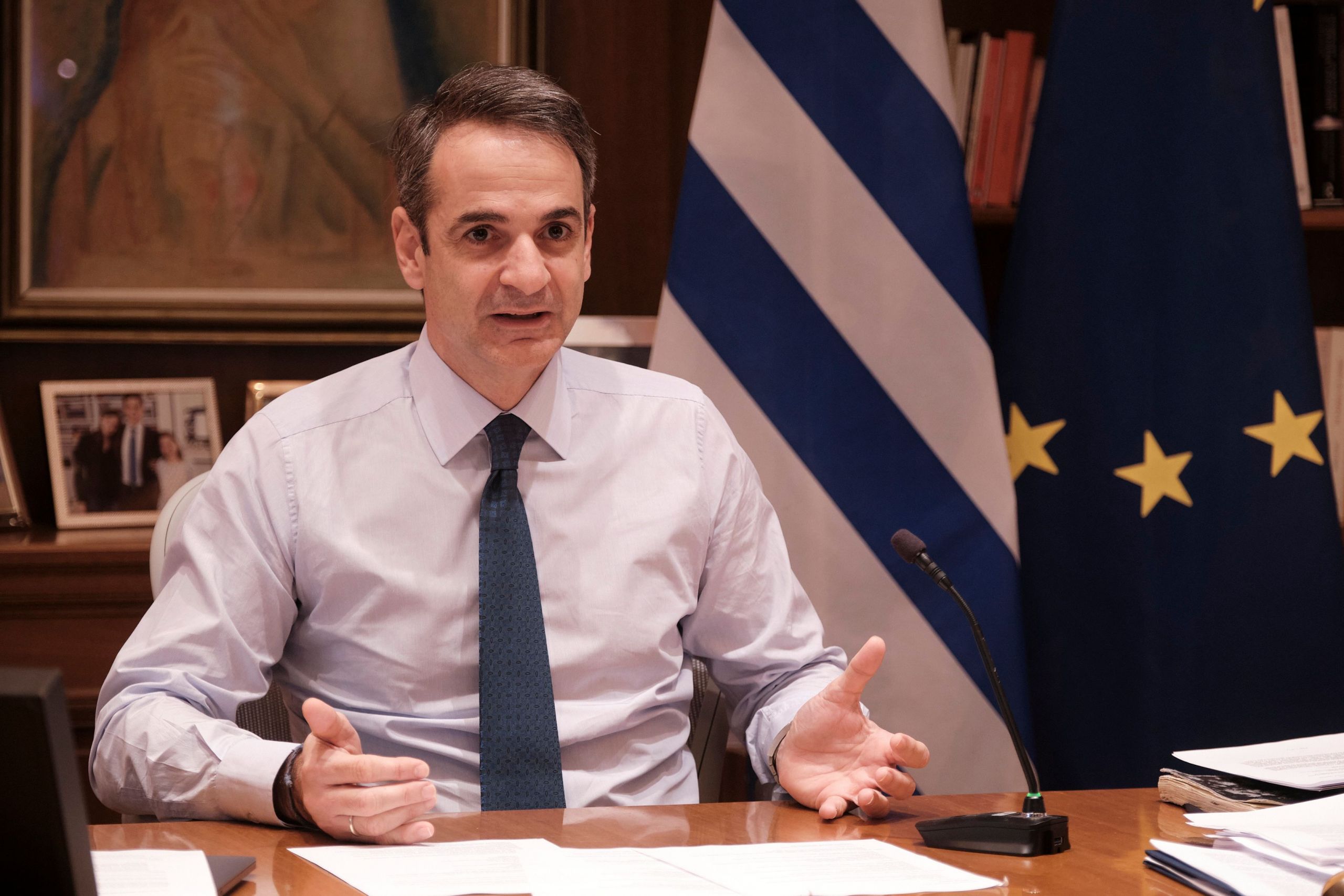 Μητσοτάκης στο Europe 2021: «Δεν είμαι αφελής, θέλω να δω συνέπεια εκ μέρους της Τουρκίας»