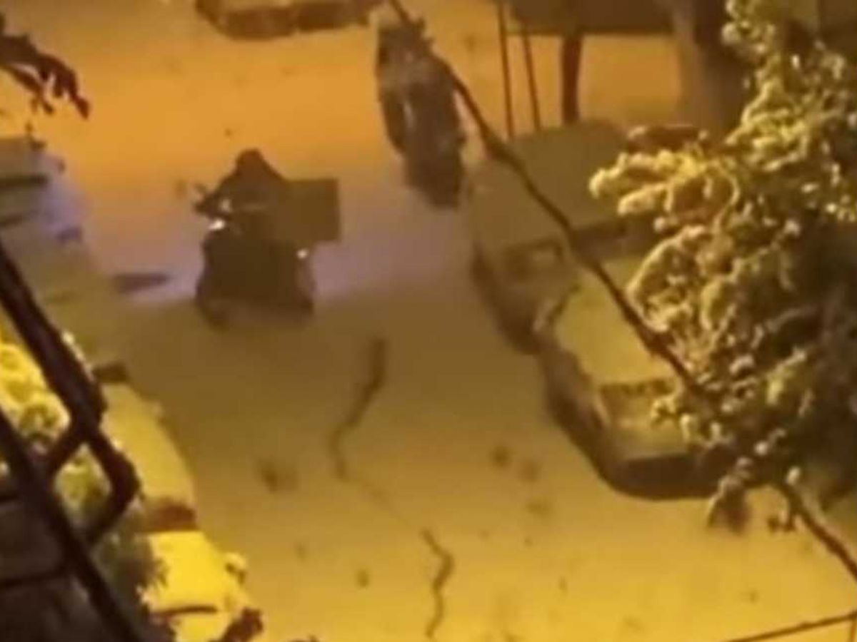 Ο delivery που κινδύνεψε από το χιόνι – Το viral video που προκάλεσε οργή