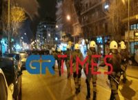 Θεσσαλονίκη: Επεισόδια μεταξύ ΕΛΑΣ και διαδηλωτών στο κέντρο
