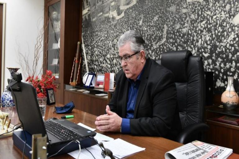 ΚΚΕ εκπρόσωποι αθλητών: Τηλεδιάσκεψη με τον Δημήτρη Κουτσούμπα για το «λουκέτο» στις μικρότερες κατηγορίες