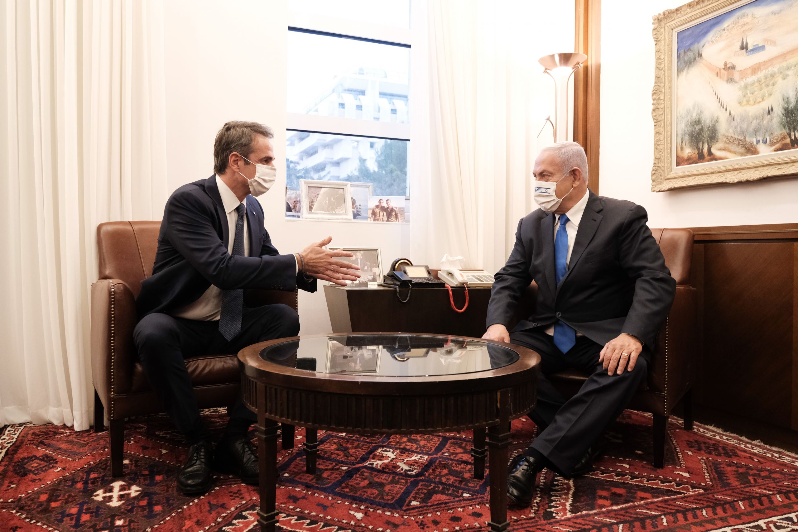 Μητσοτάκης – Νετανιάχου: Ελπιδοφόρο φάρμακο για τον κορωνοϊό παρουσίασε ο πρωθυπουργός Ισραήλ στη συνάντηση