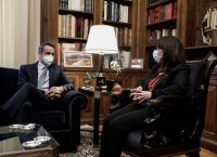 Μητσοτάκης Σακελλαροπούλου: Σήμερα η συνάντηση του πρωθυπουργού με την Πρόεδρο της Δημοκρατίας Μητσοτάκης Σακελλαροπούλου: Σήμερα η συνάντηση του πρωθυπουργού με την Πρόεδρο της Δημοκρατίας